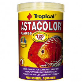 100 Ml Astacolor Flakes Kırmızı Discus Balıkları İçin Astaksantinli Pul Yem 